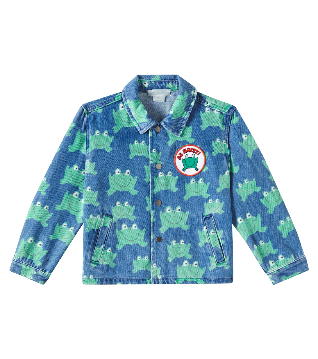 Printed denim jacket | Stella McCartney Kids