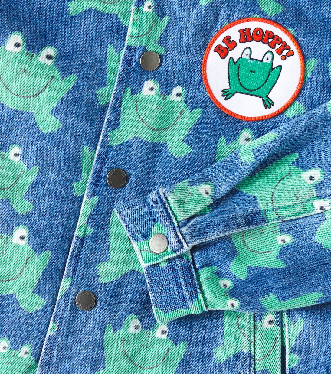 Printed denim jacket | Stella McCartney Kids