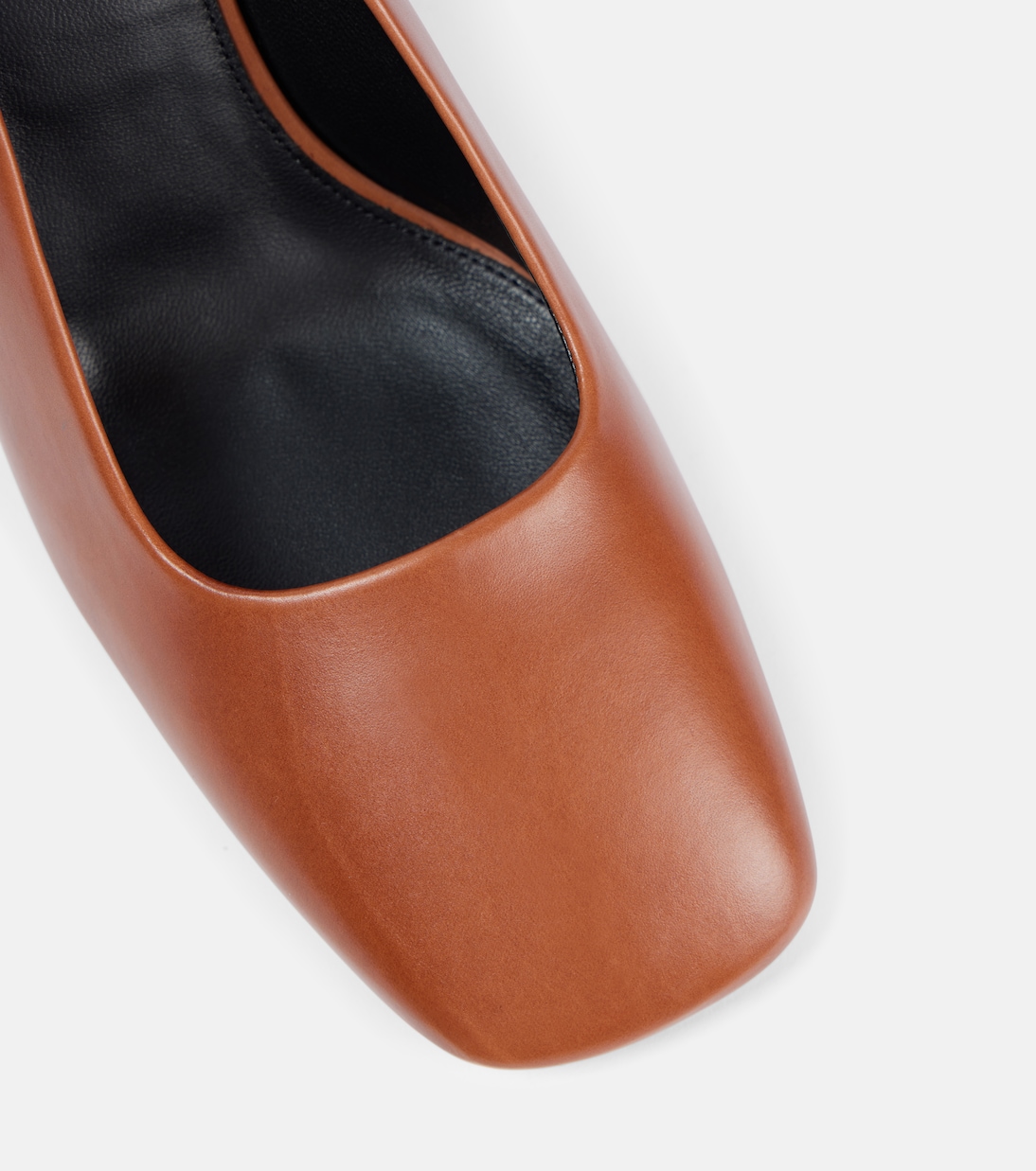 Slingback-Pumps aus Leder | Dries Van Noten