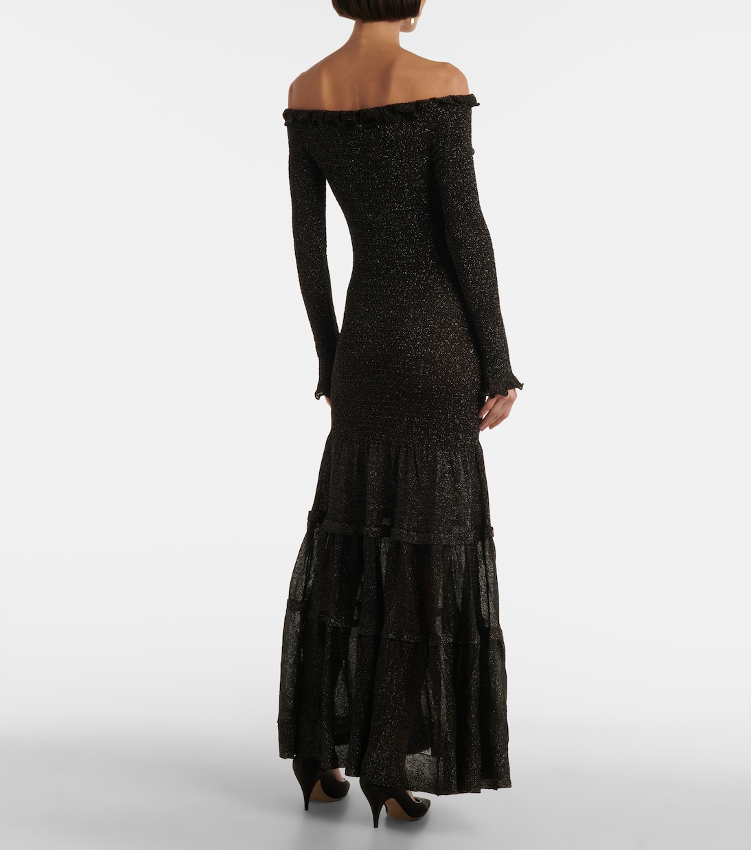 Off-Shoulder-Maxikleid Polly aus Jersey | Altuzarra