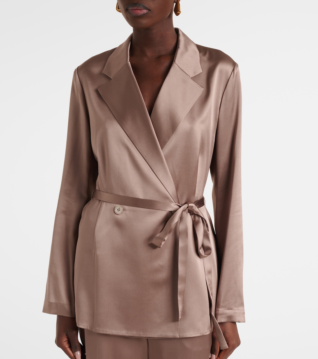 Joubert silk satin jacket | Joseph