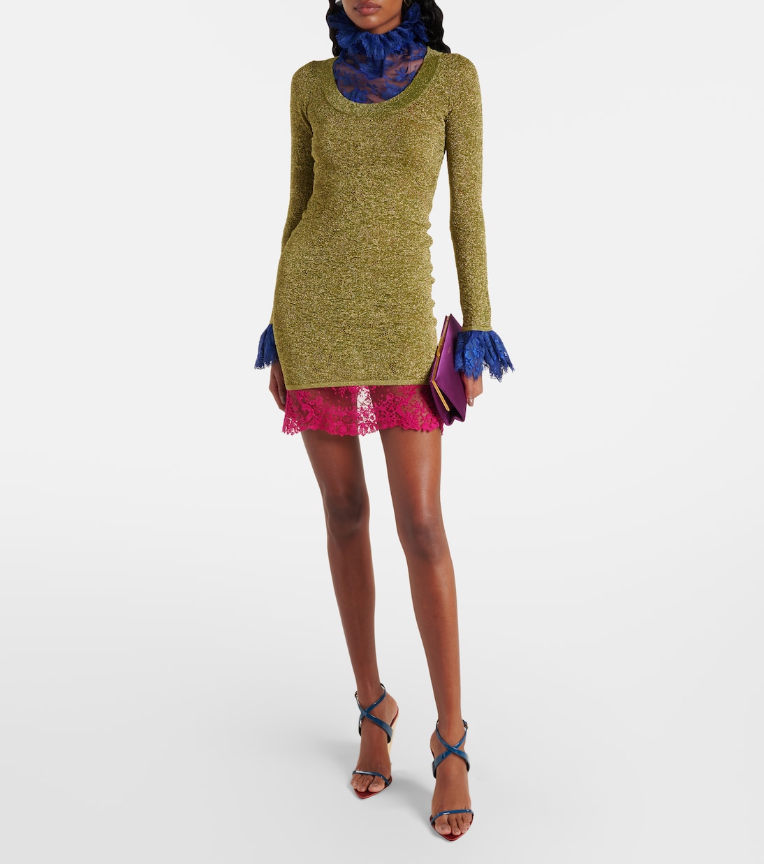 Wedge-Sandalen Tallulah 110 aus Lackleder | Saint Laurent