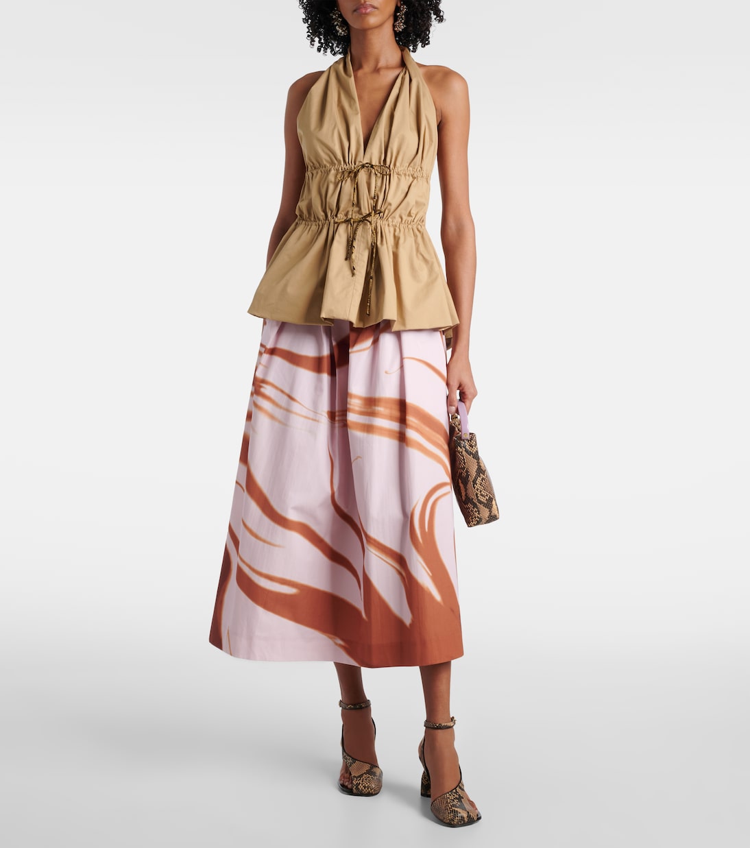 Top aus Baumwollpopeline | Dries Van Noten