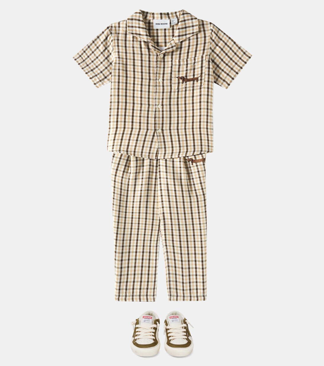 Gingham shirt | Mini Rodini