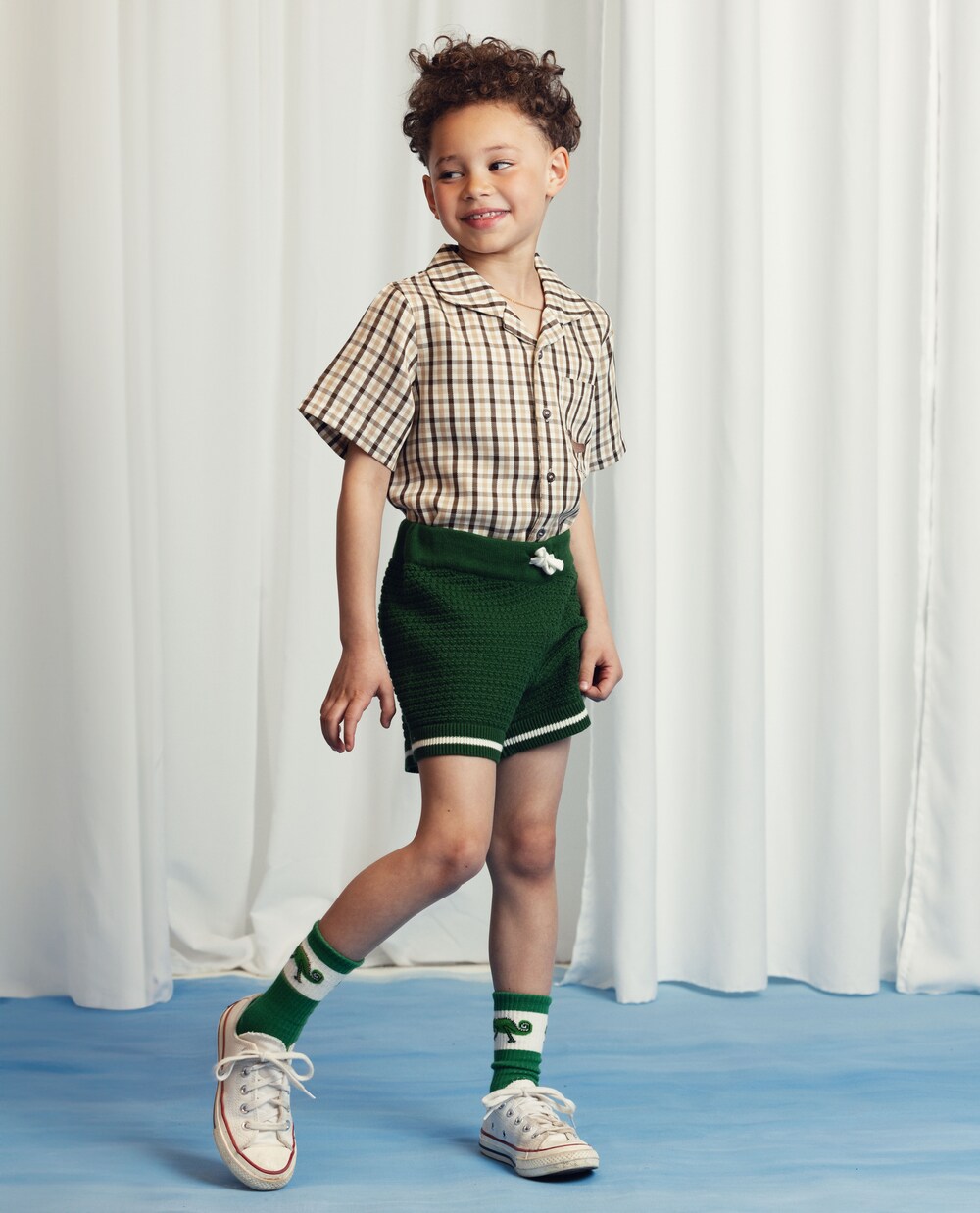 Gingham shirt | Mini Rodini