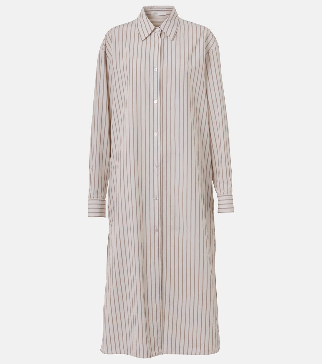 Chihiro striped cotton shirt dress | The Row