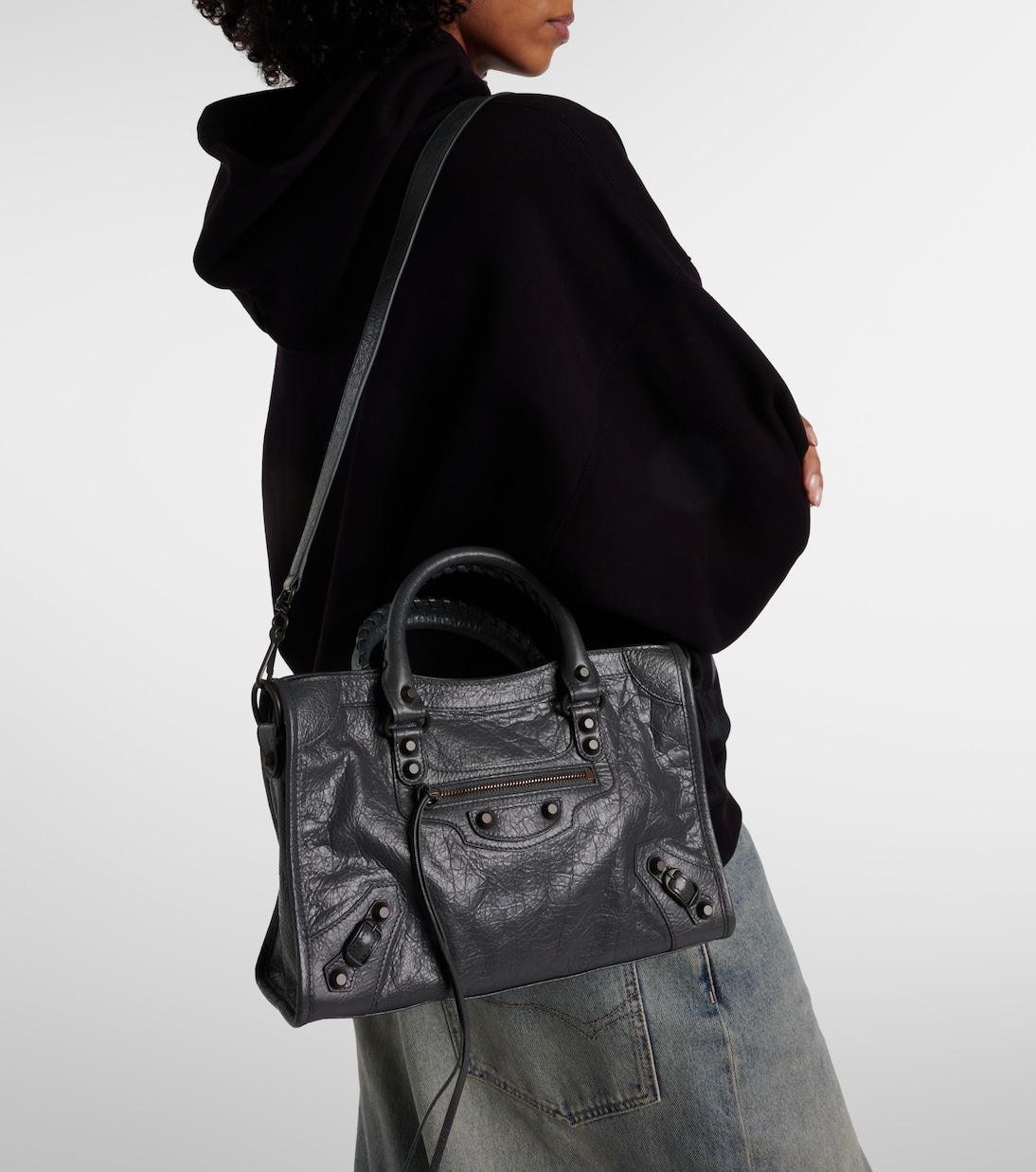 Le City Small leather tote bag | Balenciaga