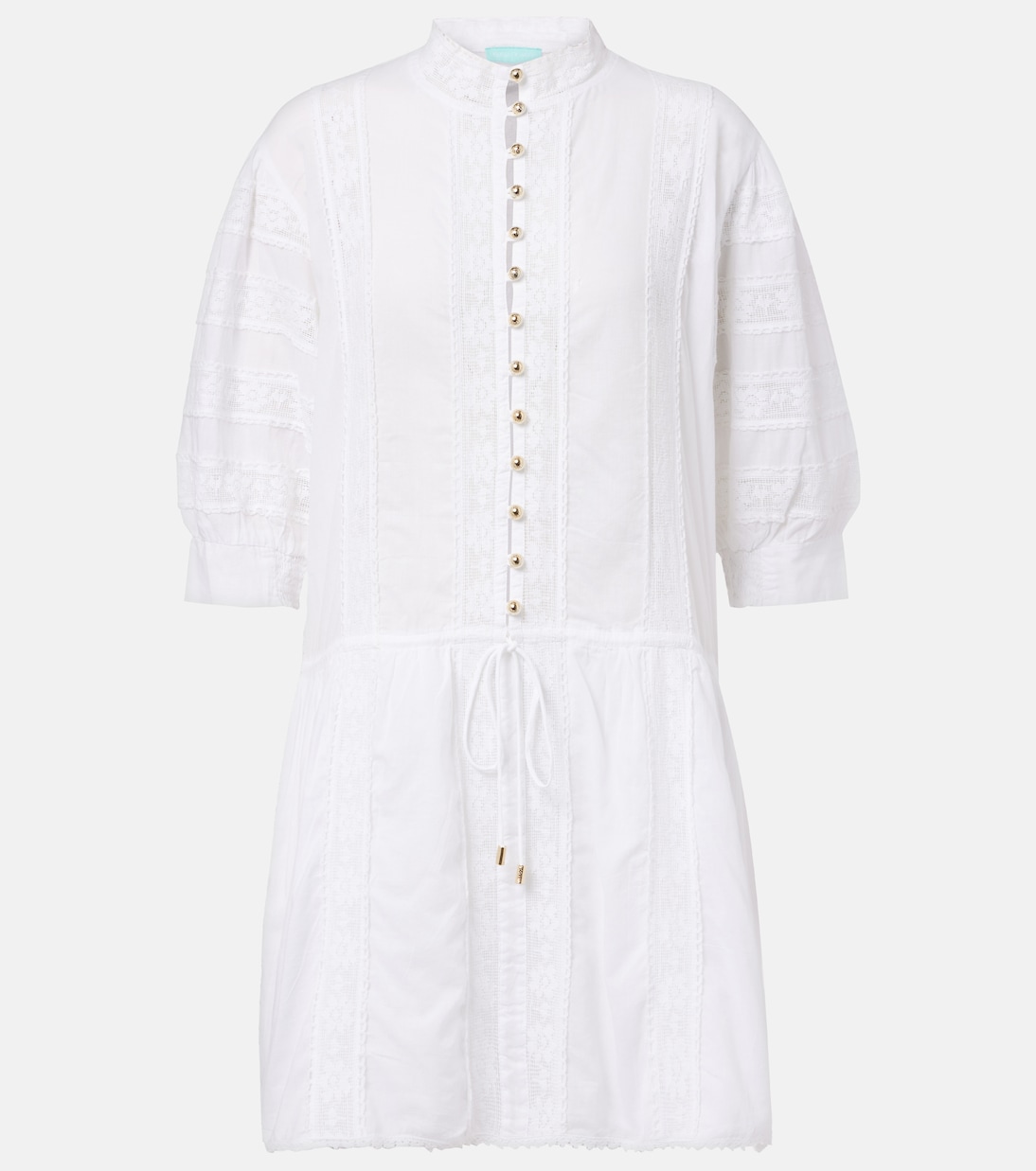 Minikleid Rita aus Baumwolle mit Spitze | Melissa Odabash