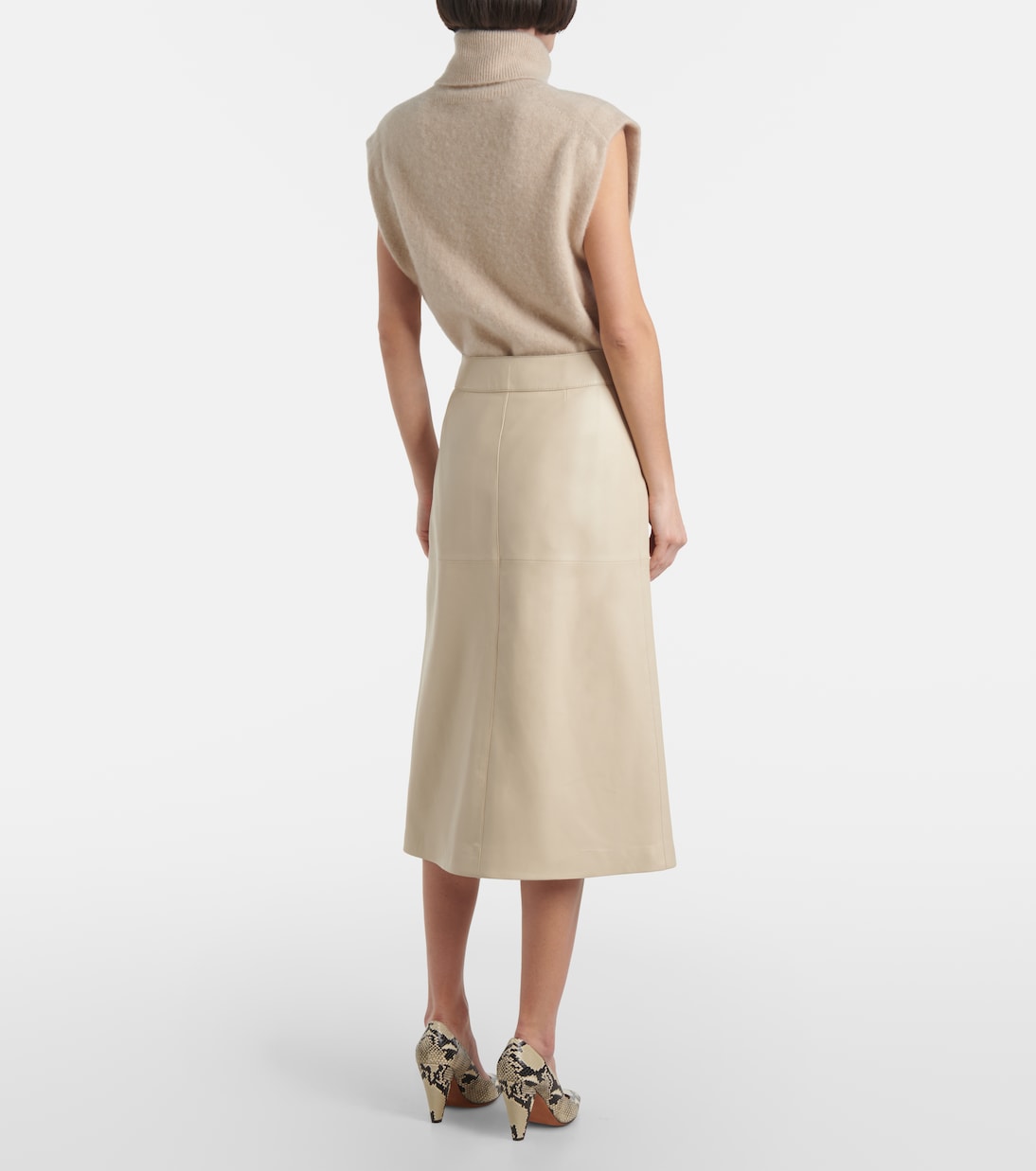 Midirock aus Leder | Joseph