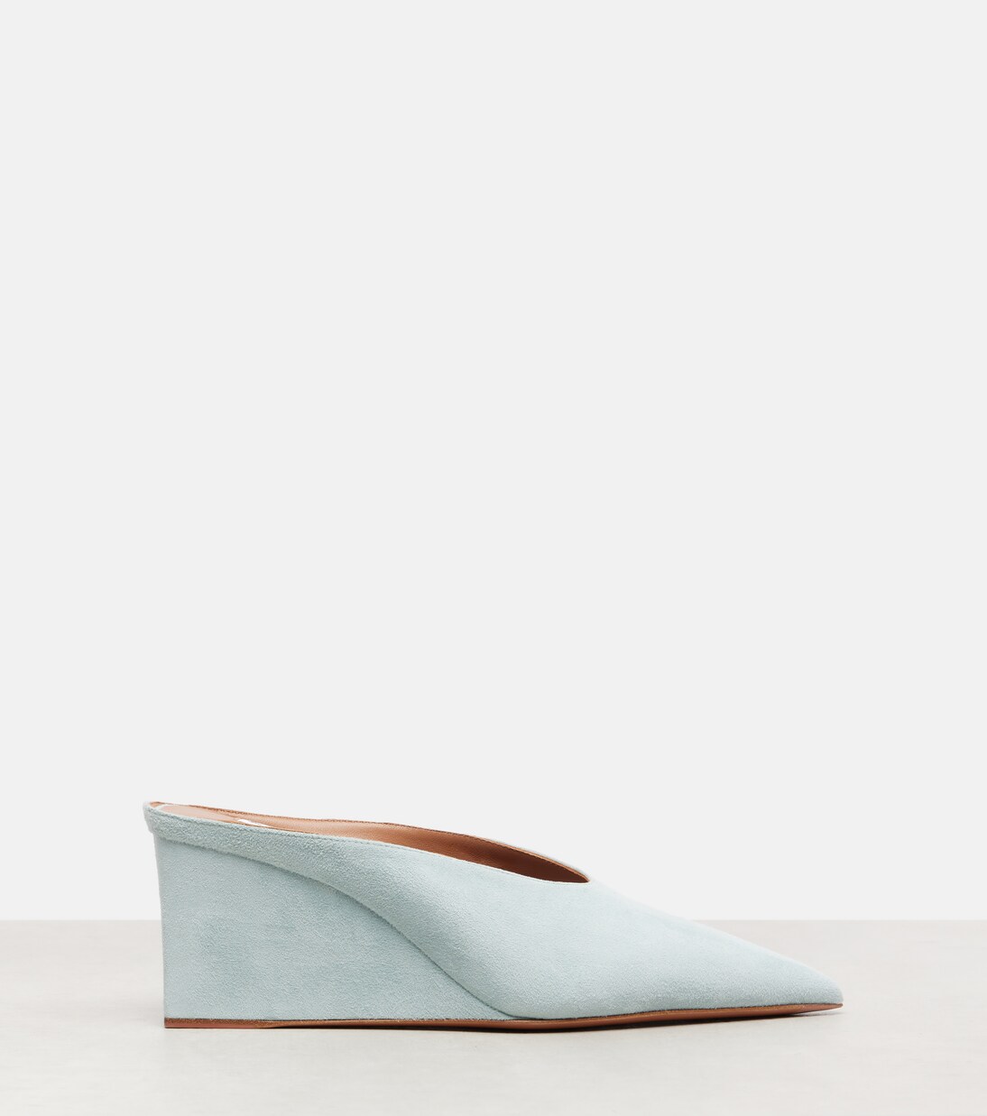 Cube 75 suede wedge mules | Alaïa