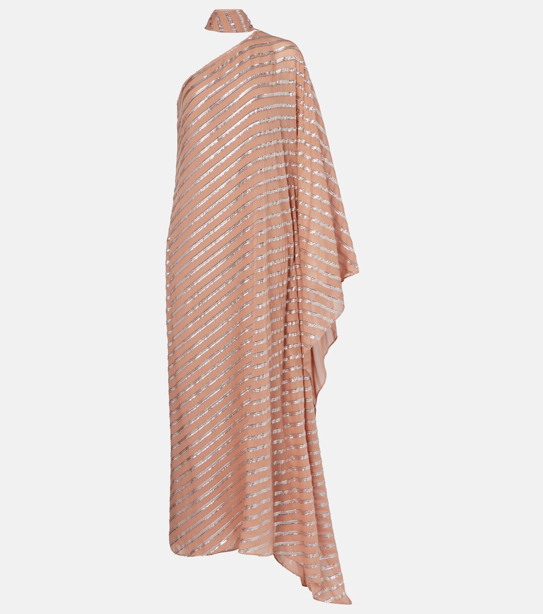 Petra one-shoulder fil coupé maxi dress | Taller Marmo