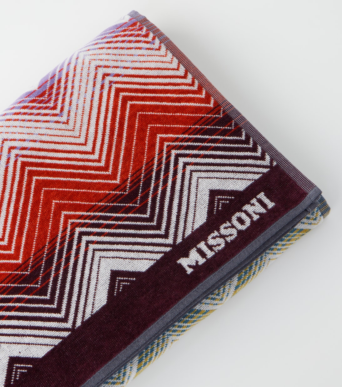 Marea Zigzag cotton beach towel | Missoni