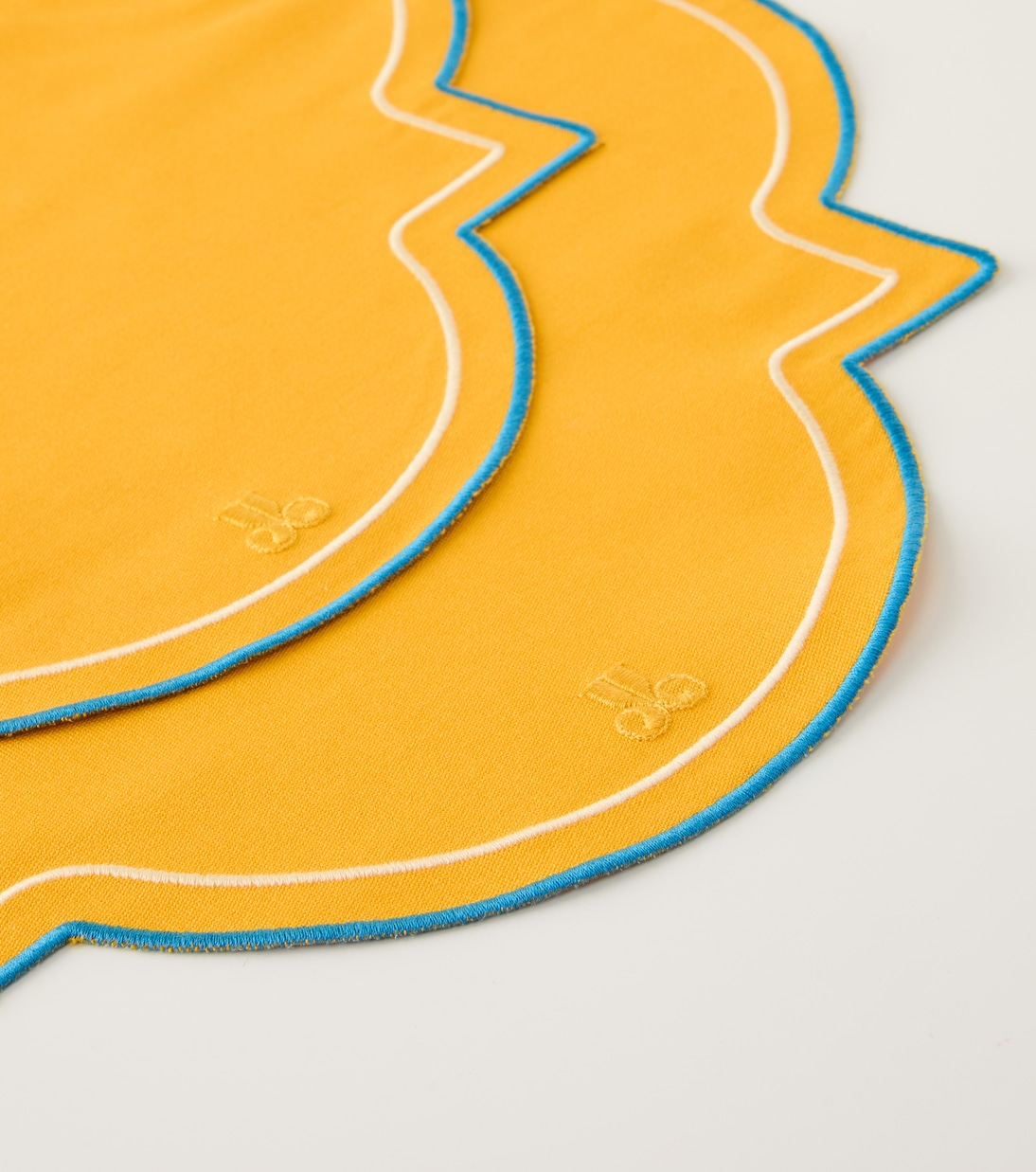 Lot de 2 sets de table Medallion en toile | La DoubleJ