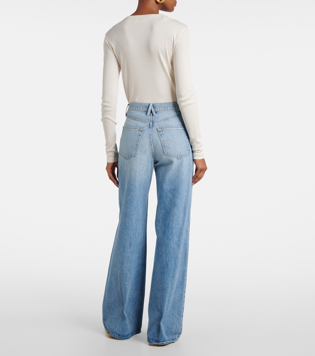 Jean ample Eva à taille haute | Slvrlake