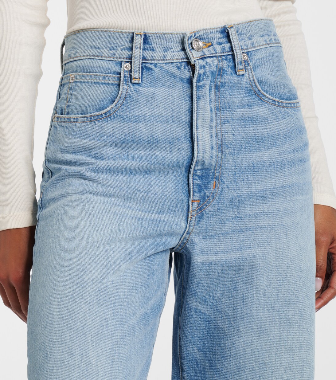 Jean ample Eva à taille haute | Slvrlake