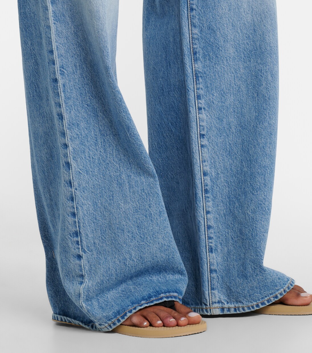 Jean ample Eva à taille haute | Slvrlake