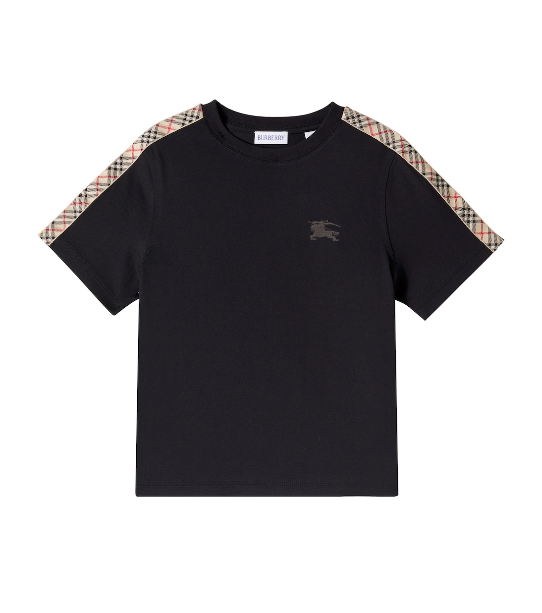 T-shirt Burberry Check EKD en coton | Burberry Kids