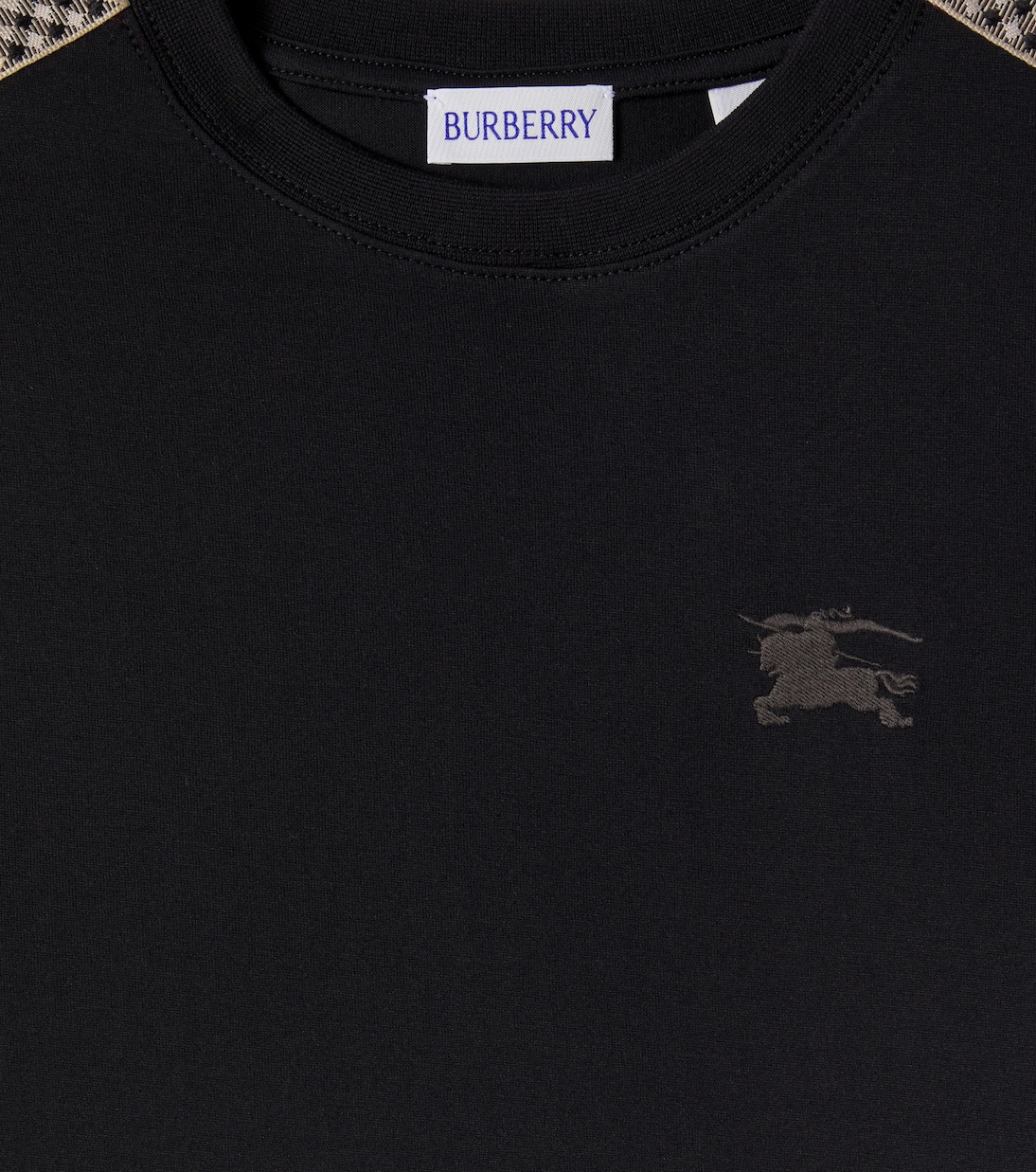 T-shirt Burberry Check EKD en coton | Burberry Kids