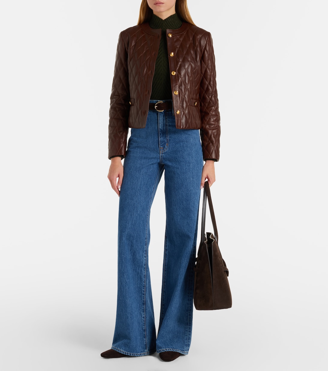 Cropped-Jacke Amy aus Leder | Nili Lotan