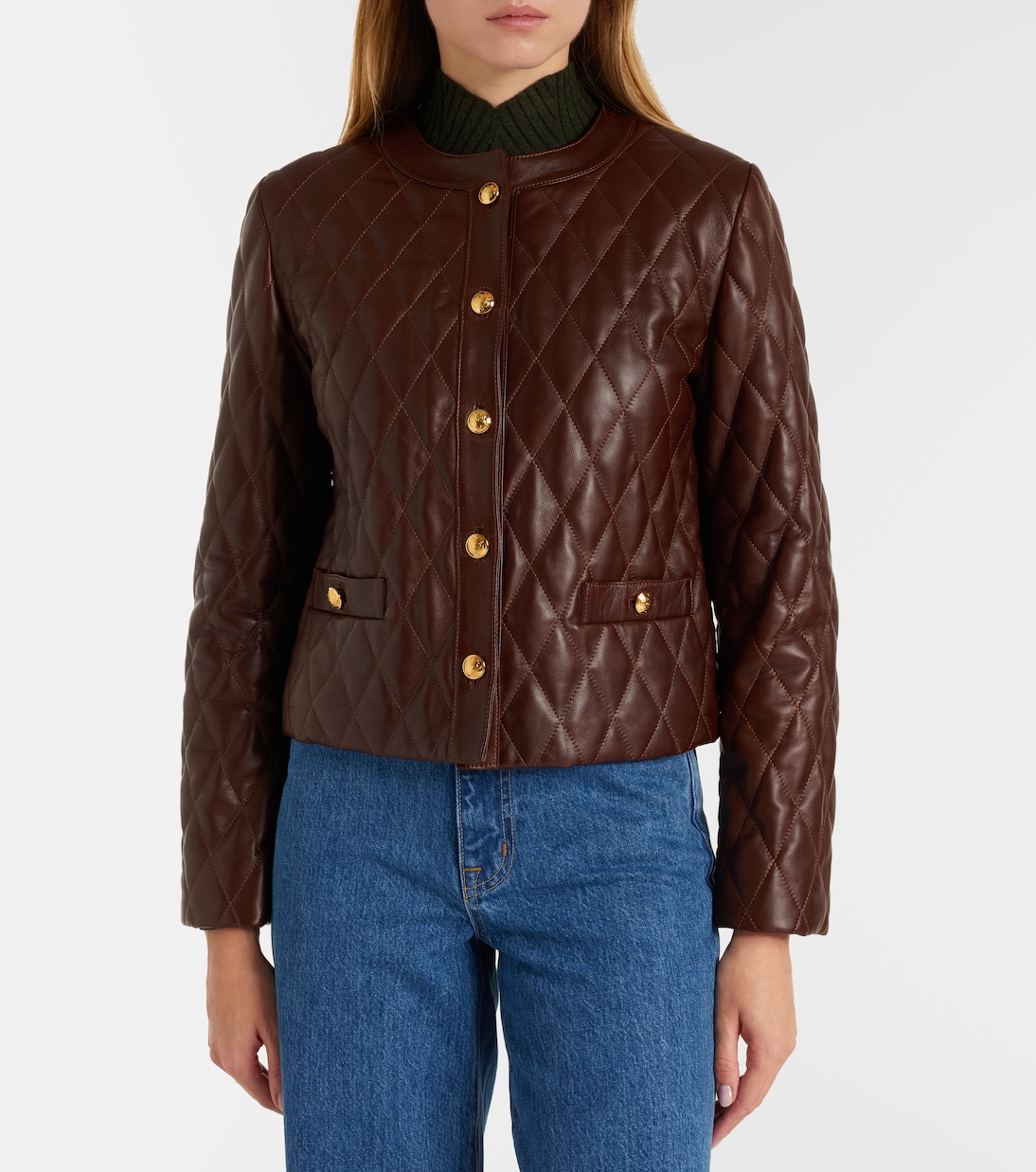 Cropped-Jacke Amy aus Leder | Nili Lotan