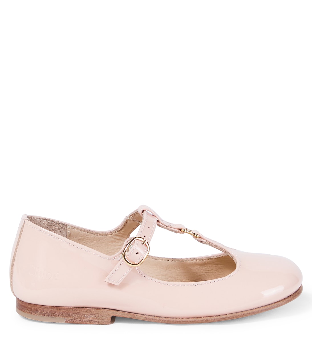 Leather Mary Jane flats | Chloé Kids