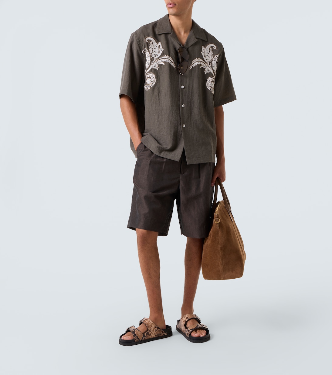 Embroidered shirt | Commas