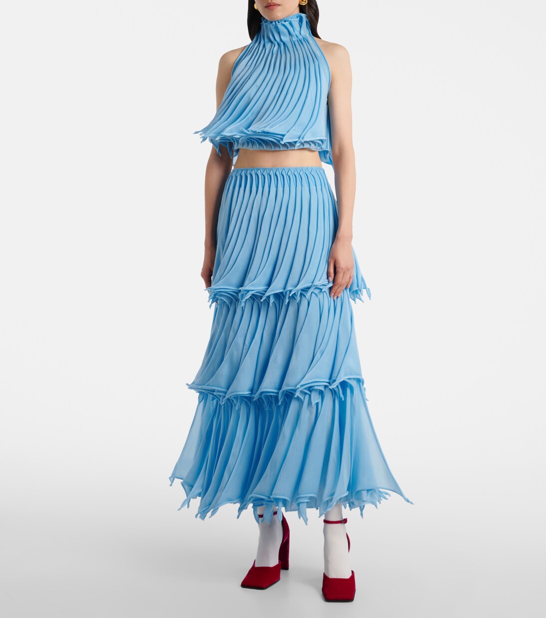 Escarpins en velours | Alaïa