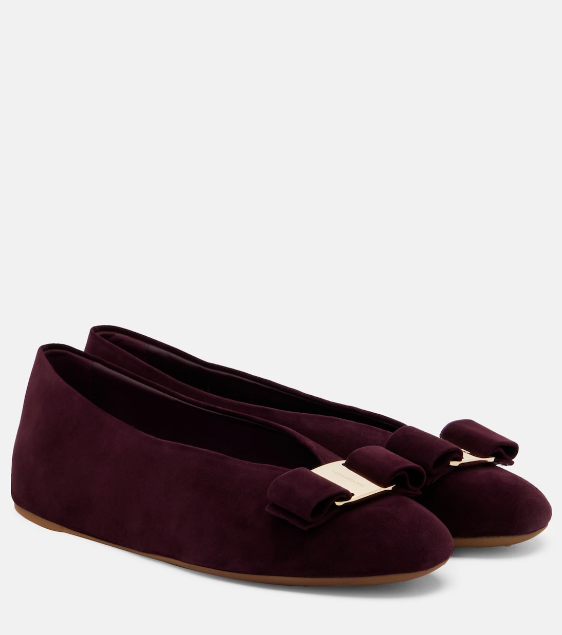 Ballerines Vanna en daim | Ferragamo