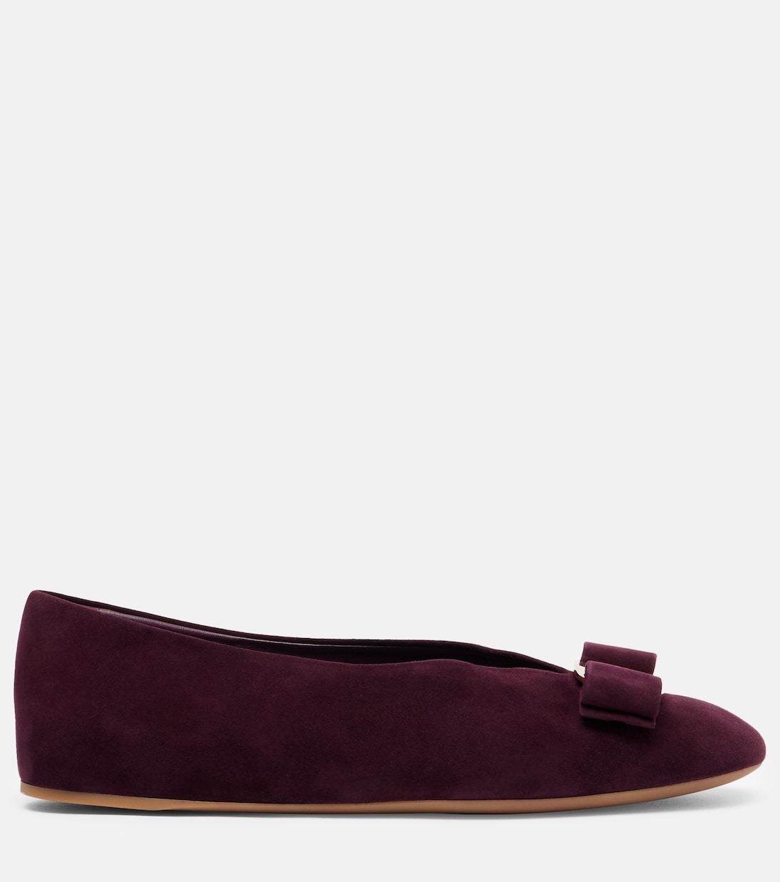 Ballerines Vanna en daim | Ferragamo