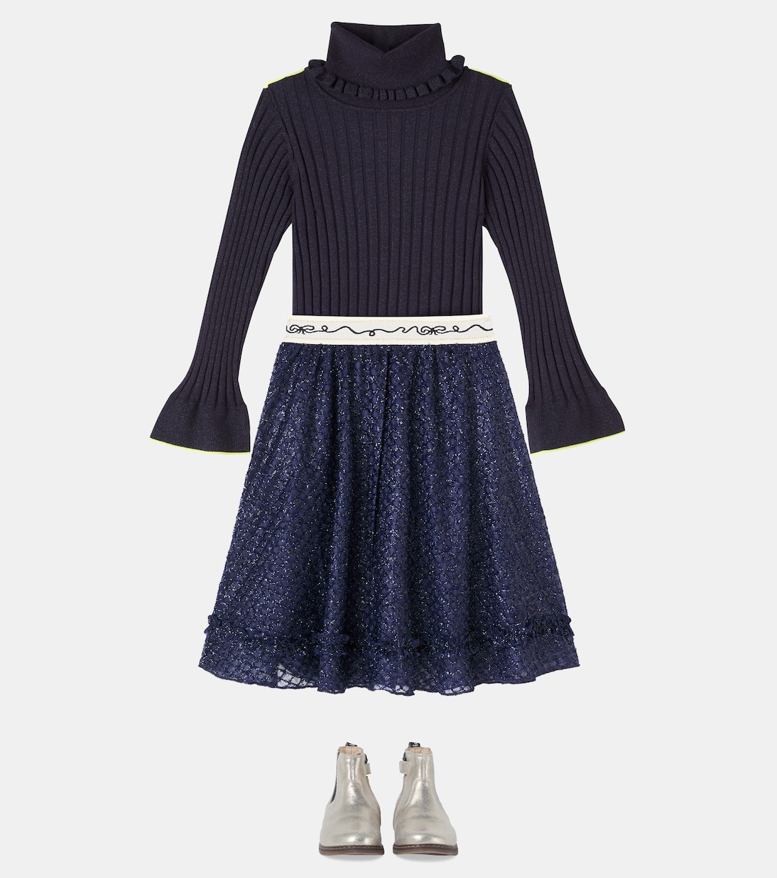 Fancy Lurex® skirt | Scotch & Soda Kids