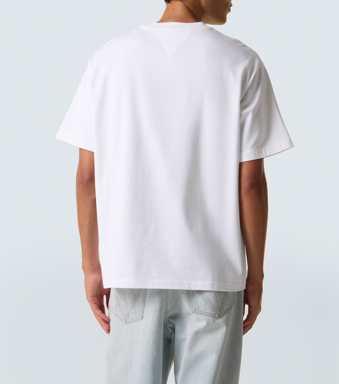 Printed cotton jersey T-shirt | Bottega Veneta