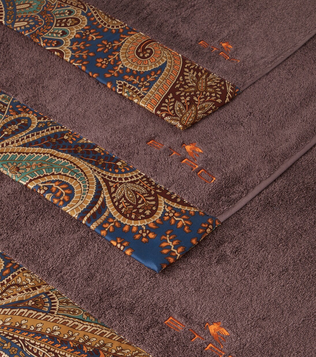 Set of 5 cotton terry towels | Etro