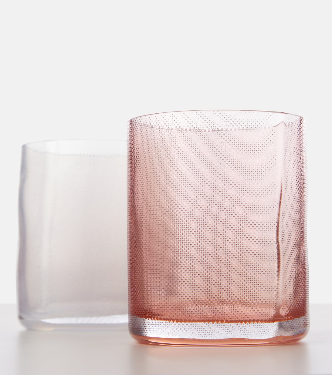 Set Raw Glassware aus vier Tumbler-Gläsern | Milena Kling