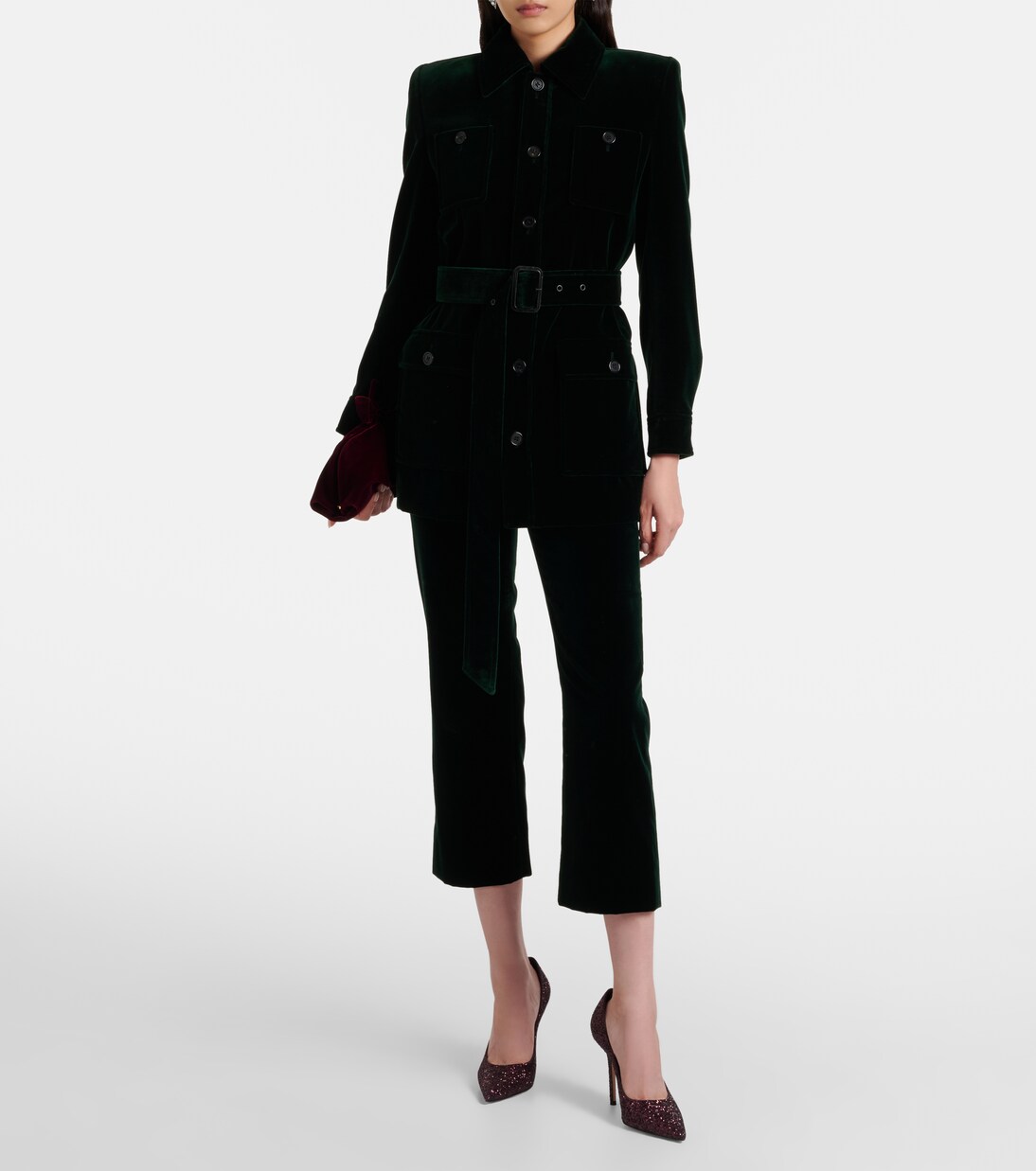 Love 100 glitter pumps | Jimmy Choo