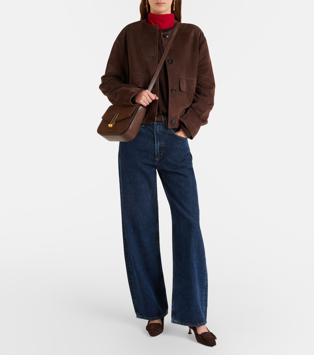 Vancouver suede shoulder bag | DeMellier