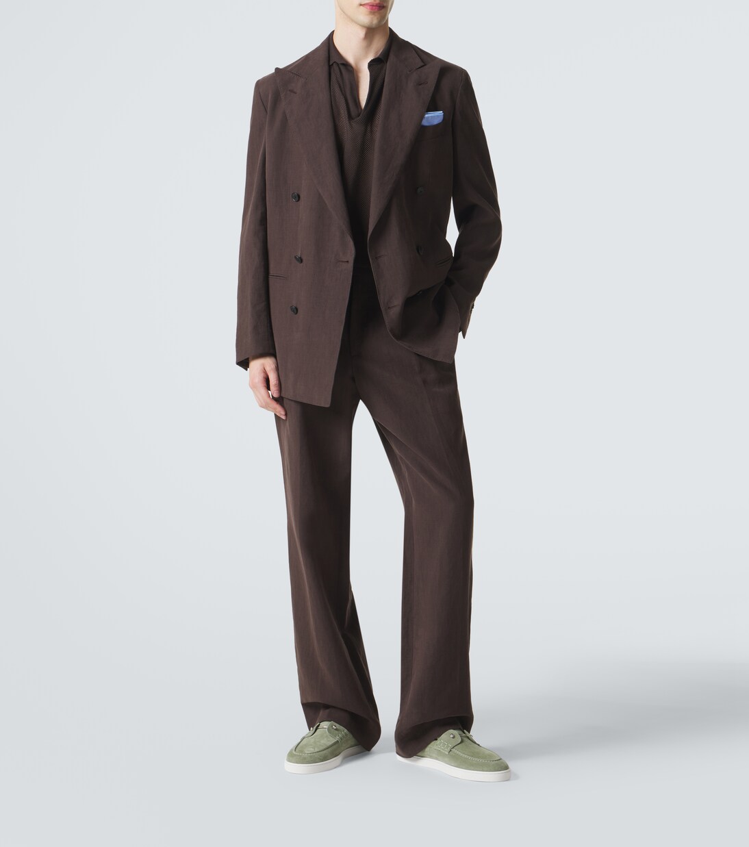 Chaussures slip-on Chambeliboat en daim | Christian Louboutin