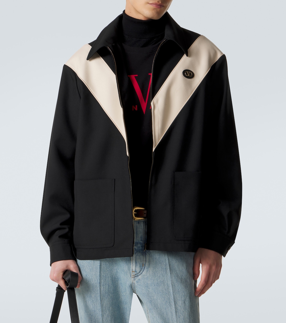 Giacca VLogo in gabardine | Valentino