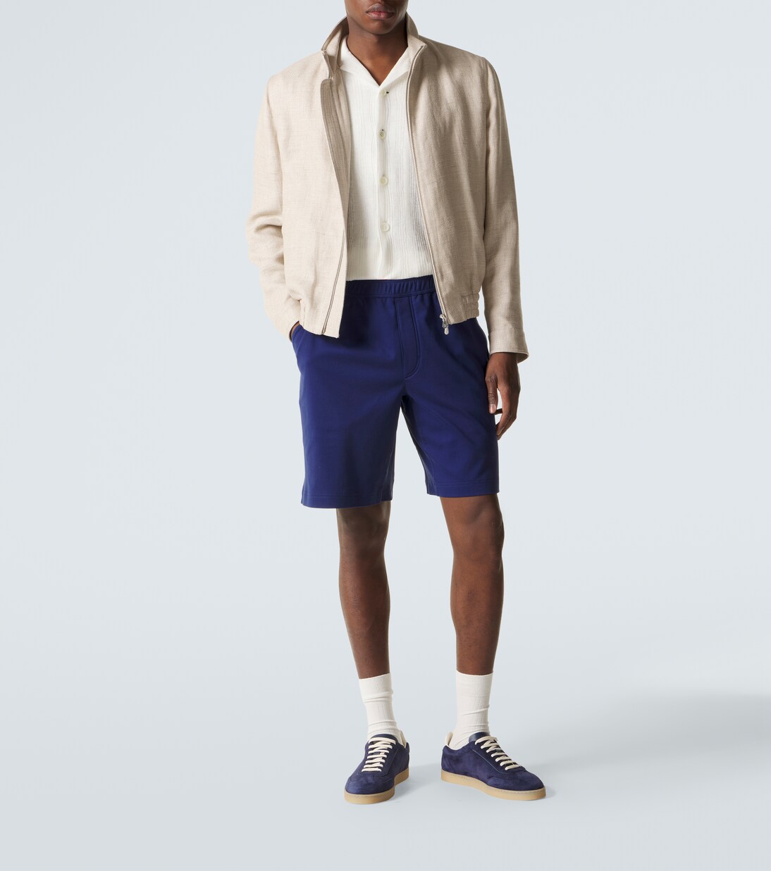 Sneakers aus Veloursleder | Brunello Cucinelli