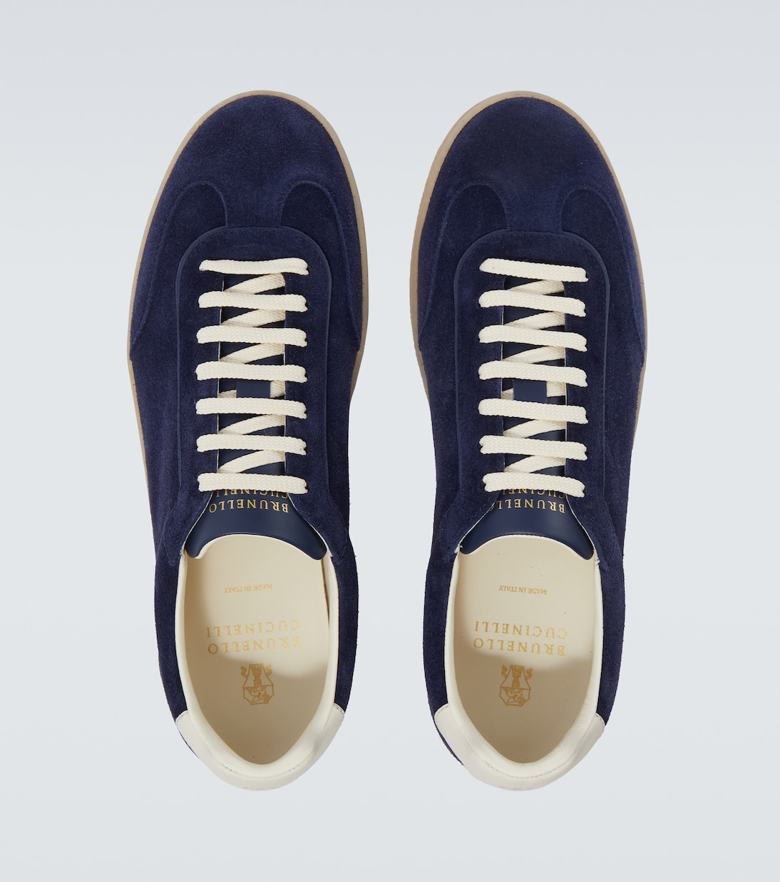 Sneakers aus Veloursleder | Brunello Cucinelli