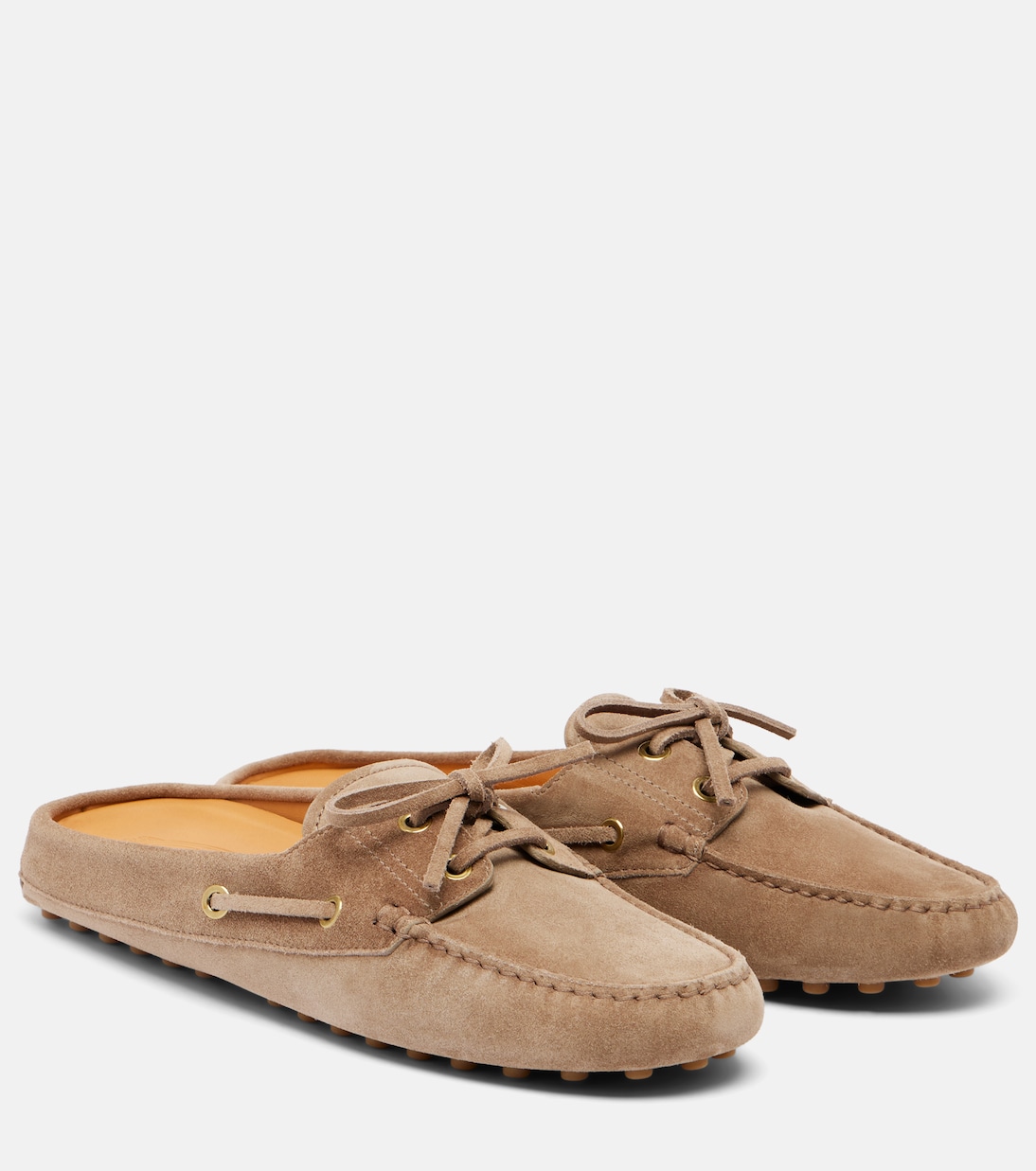 Slippers aus Veloursleder | Tod's
