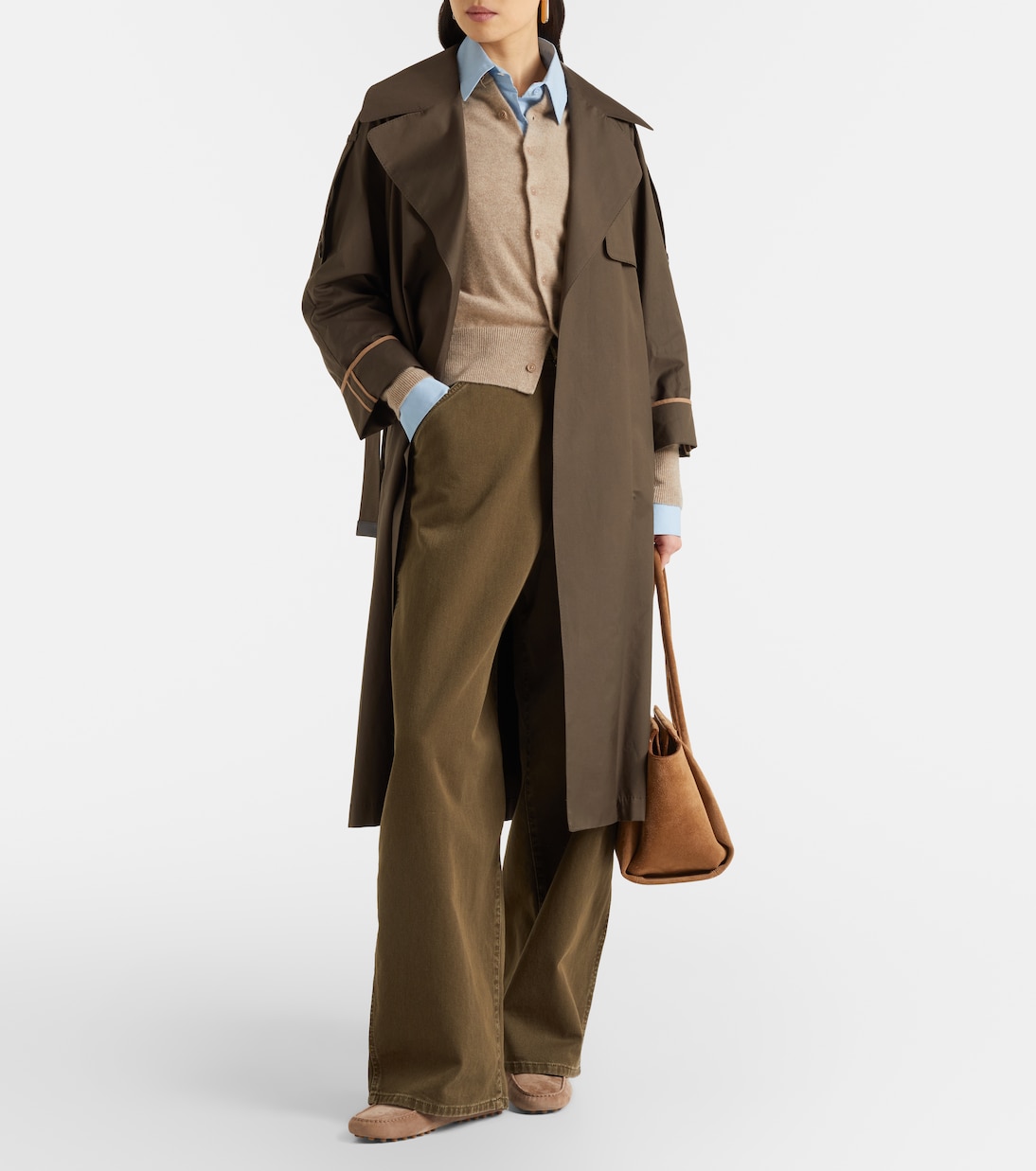 Slippers aus Veloursleder | Tod's