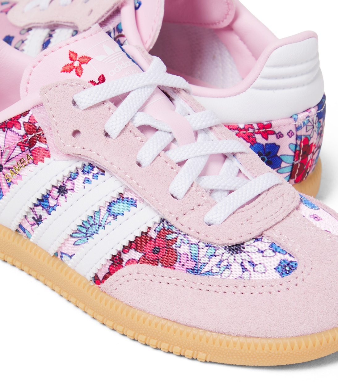 Baskets Samba en daim à fleurs | Adidas Originals Kids