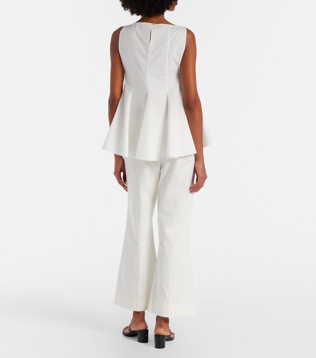 Schlaghose Walter aus Baumwolle und Seide | Khaite