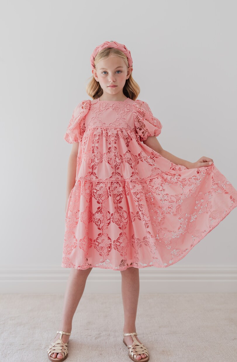 Cotton lace dress | Petite Amalie  