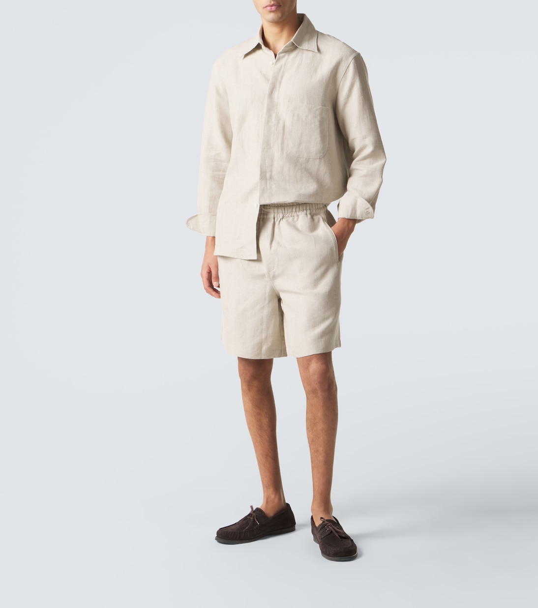 Linen shorts | Saman Amel