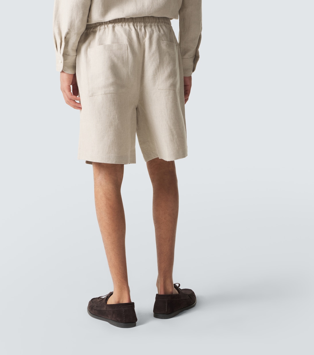 Linen shorts | Saman Amel