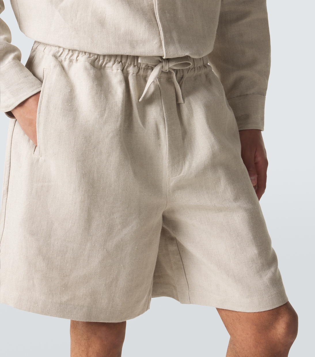 Linen shorts | Saman Amel