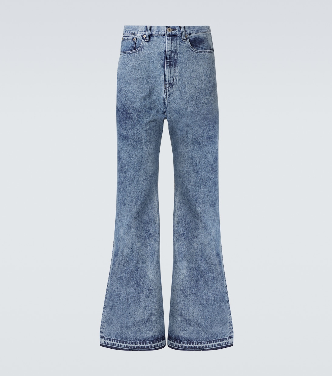 High-Rise Flared Jeans | Junya Watanabe