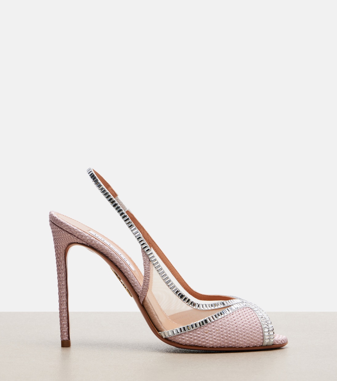 Wild Aurora embellished slingback sandals | Aquazzura