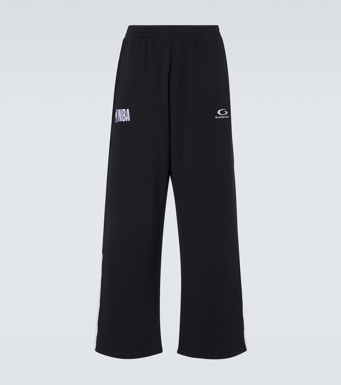 x NBA logo cotton fleece sweatpants | Balenciaga